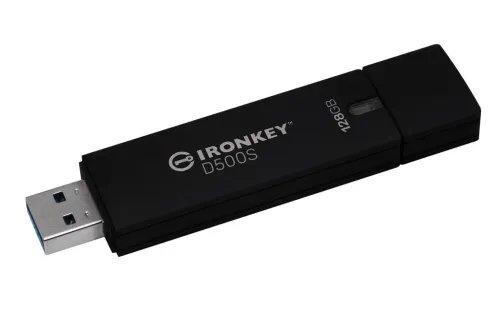 KingstonTechnologyIronKey128GBD500SFIPS140-3Lvl3PendingAES-256