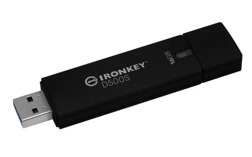KingstonTechnologyIronKey16GBD500SFIPS140-3Lvl3PendingAES-256
