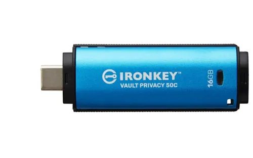 KingstonTechnologyIronKey16GBUSB-CVaultPrivacy50CAES-256EncryptedFIPS197