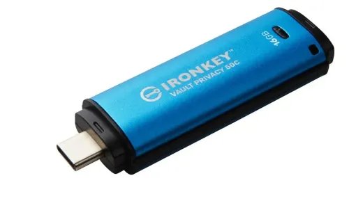 KingstonTechnologyIronKey16GBUSB-CVaultPrivacy50CAES-256EncryptedFIPS197