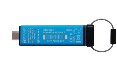 KingstonTechnologyIronKey256GBUSB-CKeypad200CFIPS140-3Lvl3PendingAES-256