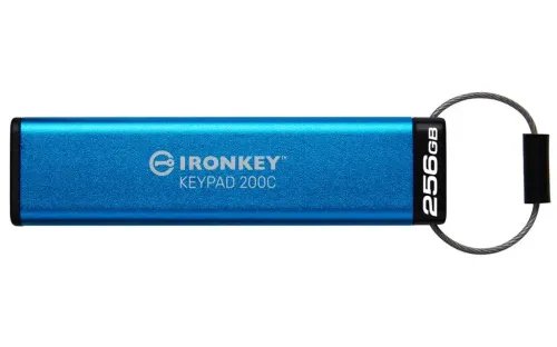 KingstonTechnologyIronKey256GBUSB-CKeypad200CFIPS140-3Lvl3PendingAES-256