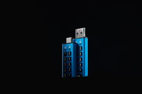 KingstonTechnologyIronKey256GBUSB-CKeypad200CFIPS140-3Lvl3PendingAES-256