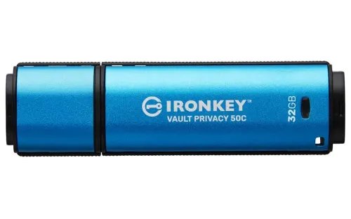 KingstonTechnologyIronKey32GBUSB-CVaultPrivacy50CAES-256EncryptedFIPS197