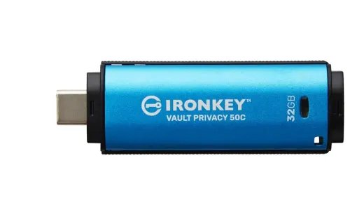KingstonTechnologyIronKey32GBUSB-CVaultPrivacy50CAES-256EncryptedFIPS197