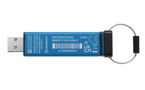 KingstonTechnologyIronKey512GBKeypad200FIPS140-3Lvl3PendingAES-256Encrypted