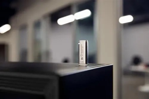 KingstonTechnologyIronKeyLocker50USBflashdrive128GBUSBType-A3.2Gen13.1Gen1Silver
