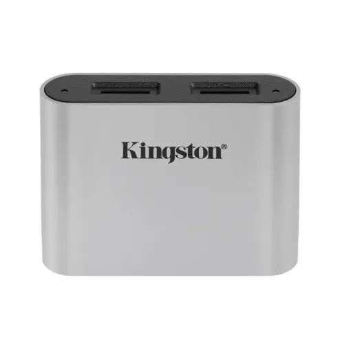 KingstonWorkflowDual-SlotmicroSDCardReaderUSB3.2Gen1WFS-SDC
