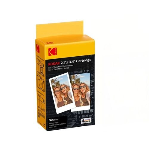 Kodak30PhotoCartridgeforMiniShotComboPrintersandCamerasC210C210R5.3x8.6cm