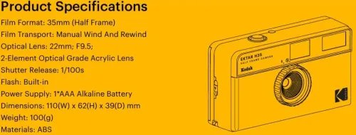 KodakEktarH35HFFilmCameraSand