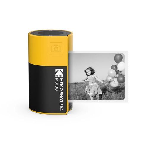 KodakMemoShotERA-2-in-1InstantCameraandPhotolabelPrinteroneRollYellow