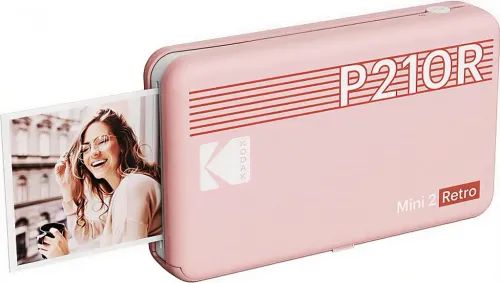 KodakMini3Retro4PASSPinkSmartphonePhotoPrinterPortable7.6x7.6cm8SheetsYellow