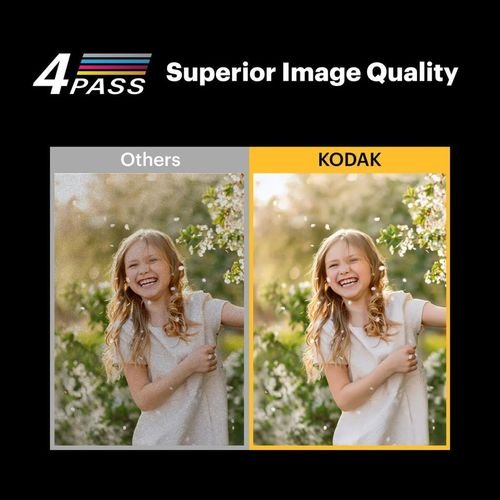 KodakMini3Retro4PASSSmartphonePhotoPrinterPortable7.6x7.6cm8SheetsYellow