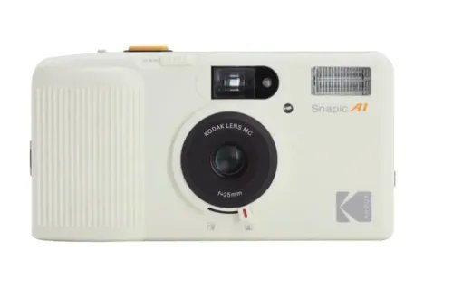 KodakSnapicA135mmFilmCameraWhitemotorized
