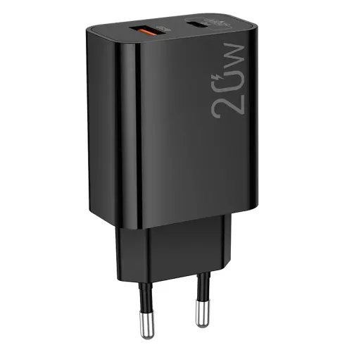 LAMTECHCHARGERUSBQC3.0TYPE-C20WBLACK