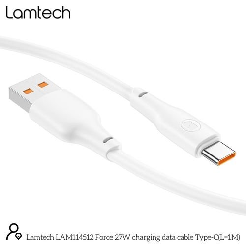 LAMTECHHIGHPOWERCABLEUSBTOTYPE-C1M27WWHITE