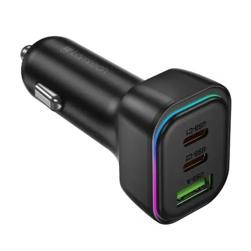 LAMTECHHIGHPOWER3-PORTCARCHARGER60WBLACK