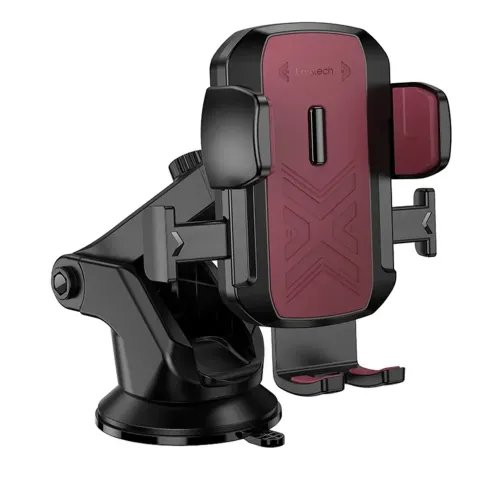 LAMTECHMULTI-ANGLECLAMPINGCARHOLDERFORSMARTPHONESUPTO7BLACKRED