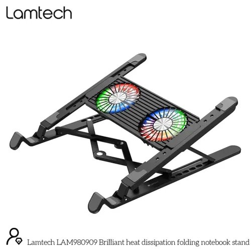 LAMTECHNOTEBOOKRGBMETALFOLDINGBRACKET17.3BLACK