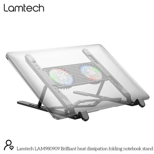 LAMTECHNOTEBOOKRGBMETALFOLDINGBRACKET17.3BLACK