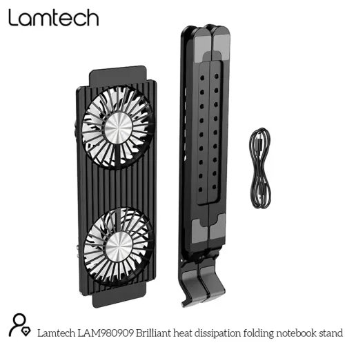 LAMTECHNOTEBOOKRGBMETALFOLDINGBRACKET17.3BLACK