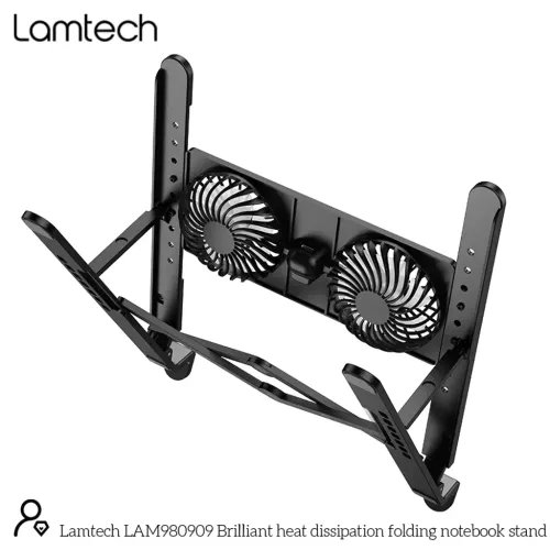 LAMTECHNOTEBOOKRGBMETALFOLDINGBRACKET17.3BLACK