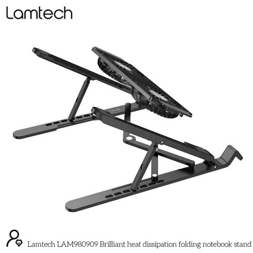 LAMTECHNOTEBOOKRGBMETALFOLDINGBRACKET17.3BLACK