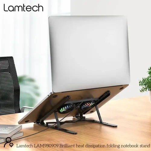 LAMTECHNOTEBOOKRGBMETALFOLDINGBRACKET17.3BLACK