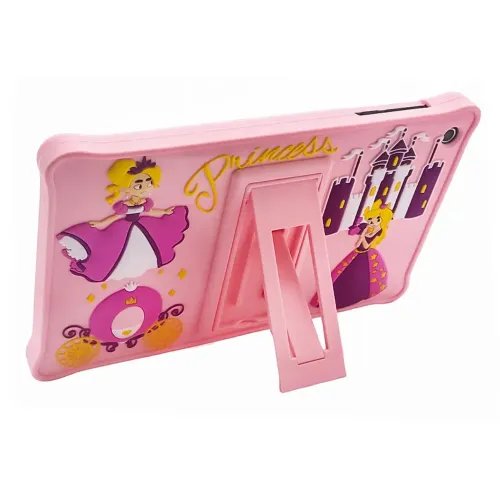 LAMTECHOCTA-COREKIDTABLET84GB64GBANDROID14CORALPINKPRINCESS