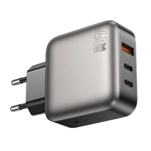 LAMTECHTHREEPORTSGaNCHARGERPD45WGREY