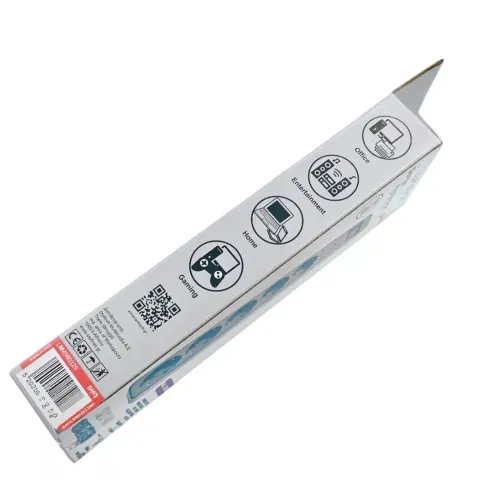 LAMTECH5WAYSURGEPROTECTORWITH1xTYPE-C1xUSB5xSCHUKOBLACKWHITE1.5M