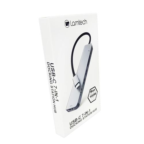 LAMTECH7-IN-1USB-CDOCKINGSTATIONHUBPD100W