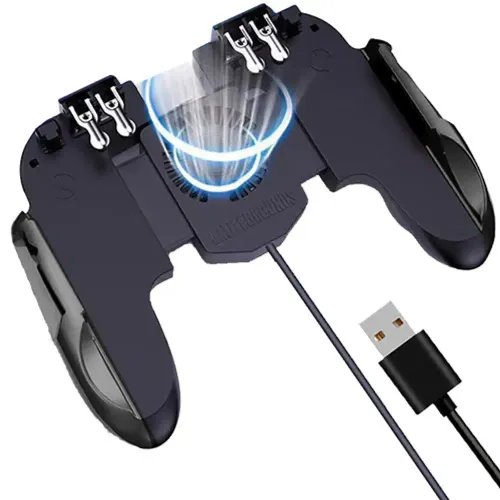 LAMTECH COOLING GAMEPAD 6-FINGER PUBG FOR ANDROID IOS WITH USB