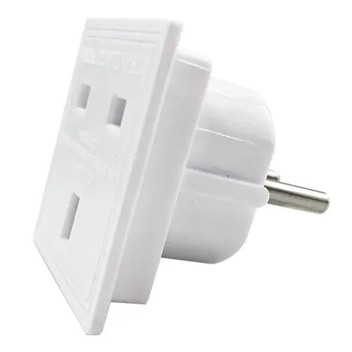 LAMTECH EU SCHUKO TO UK 16A TRAVEL ADAPTER