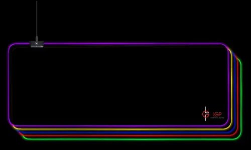 LAMTECH GAMING MOUSEPAD WITH LED FX EXTRA LARGE