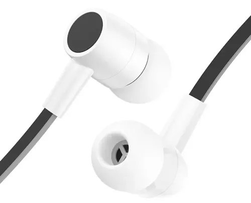LAMTECH HANDSFREE WITH MIC 35MM JACK WHITE