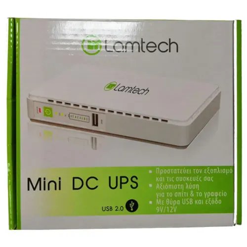 LAMTECH MINI DC UPS 15W 9V12V OUTPUT