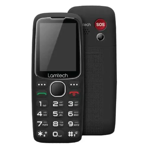 LAMTECH MOBILE PHONE 2.4 GR DUAL SIM TINY L II BLACK
