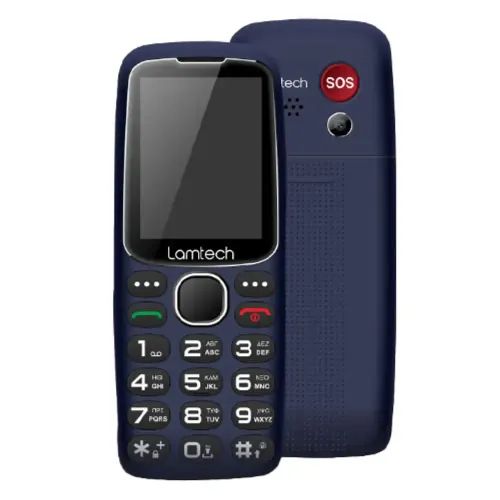 LAMTECH MOBILE PHONE 2.4 GR DUAL SIM TINY L II BLUE