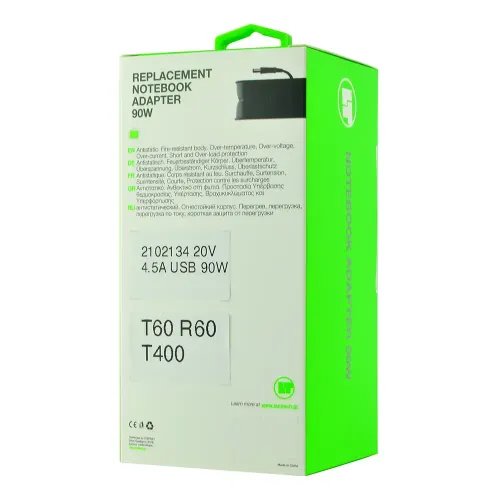 LAMTECH NOTEBOOK ADAPTER 90W USB LENOVO 20V45A
