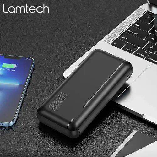 LAMTECH POWERBANK 20000MAH QC30PD20W BLACK