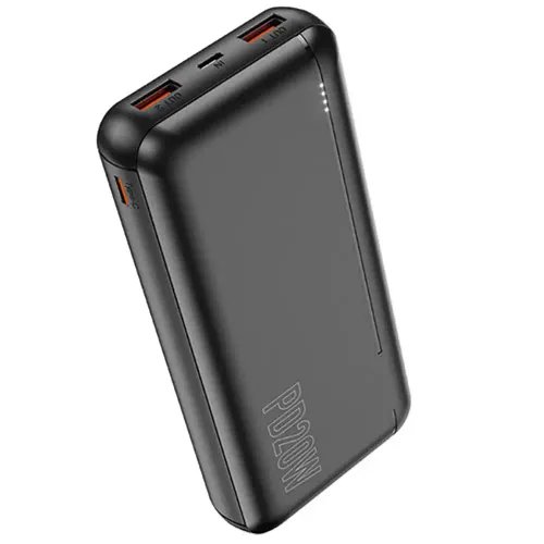 LAMTECH POWERBANK 20000MAH QC30PD20W BLACK
