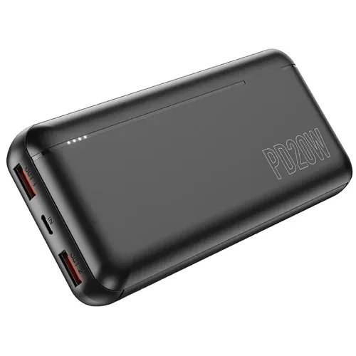 LAMTECH POWERBANK 20000MAH QC30PD20W BLACK