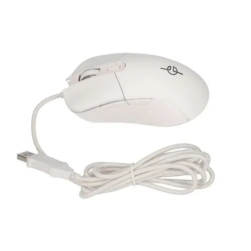 LAMTECH RGB GAMING MOUSE 6400DPI WHITE WHITE MOON