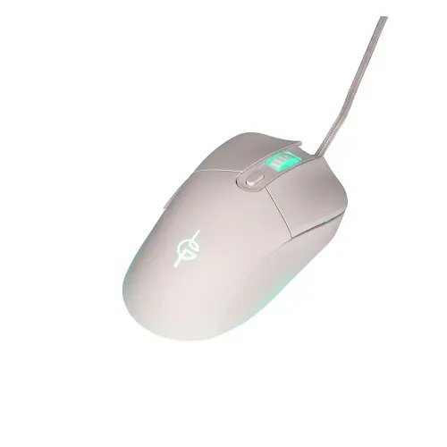 LAMTECH RGB GAMING MOUSE 6400DPI WHITE WHITE MOON