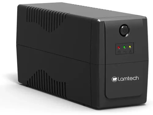 LAMTECH UPS WITH AVR 650VCPU 12V7AH 2 SCHUKO SOCKET