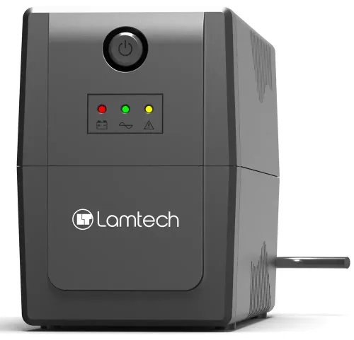 LAMTECH UPS WITH AVR 800VCPU 12V9AH 2 SCHUKO SOCKET