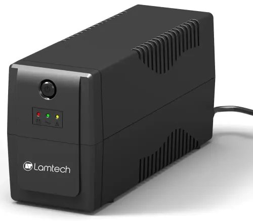 LAMTECH UPS WITH AVR 800VCPU 12V9AH 2 SCHUKO SOCKET