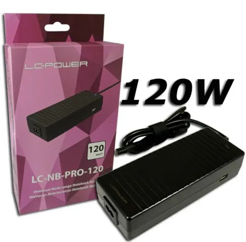 LC POWER 120WATT NOTEBOOK PSU 120W 10 ADAPTER
