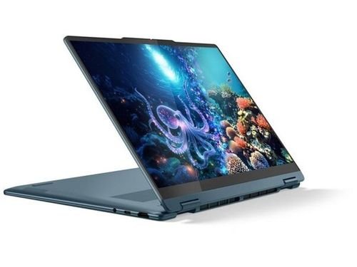 LENOVOLaptopYoga72-in-114AKP1014aposaposWUXGAOLEDRyzenAI7-35016GB1TBAMDRadeon860MWin11Home3YPremiumTidalTeal